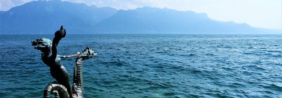 Ruta de seis días por Suiza, lago Lemán