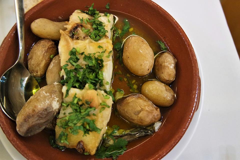 Bacalao al horno, gastronomía de Portugal