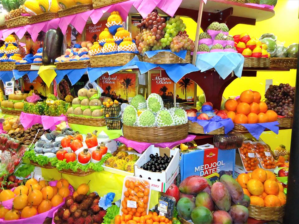 Frutas tropicales, gastronomía de Brasil