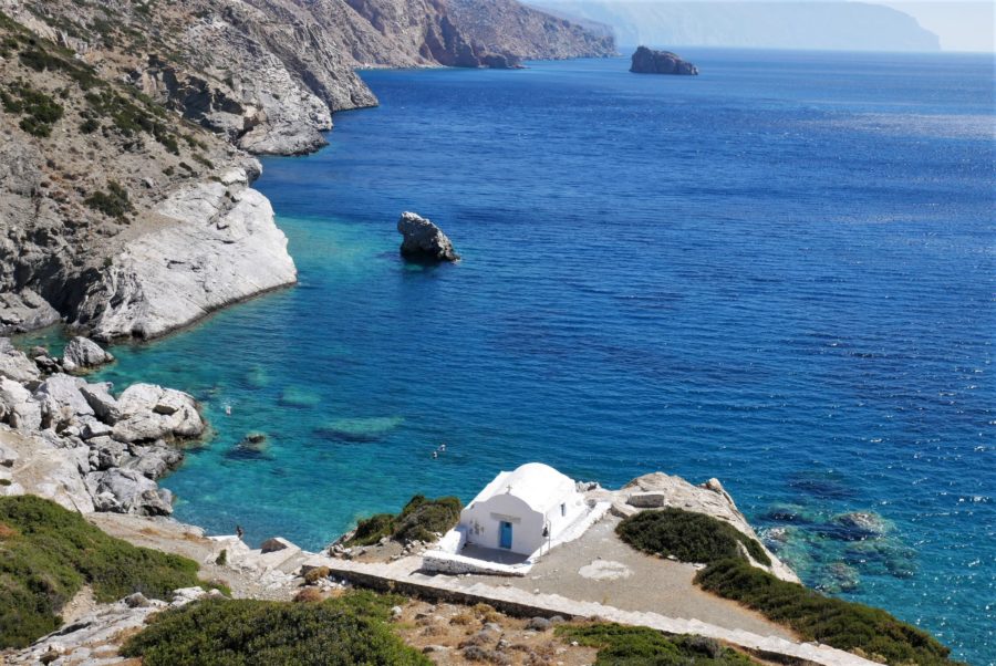 Qué ver en Amorgos, la isla del gran Azul en Grecia