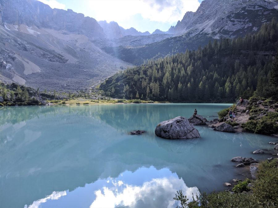 Trekking al lago di Sorapis, Dolomitas