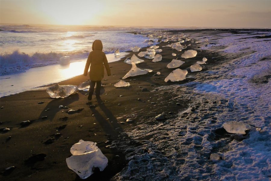 Playa de los Diamantes en Islandia, adiós 2020 el año de la Pandemia