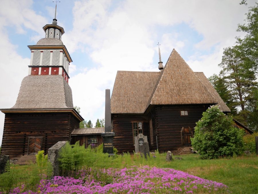 iglesia de Petäjävesi, Finlandia