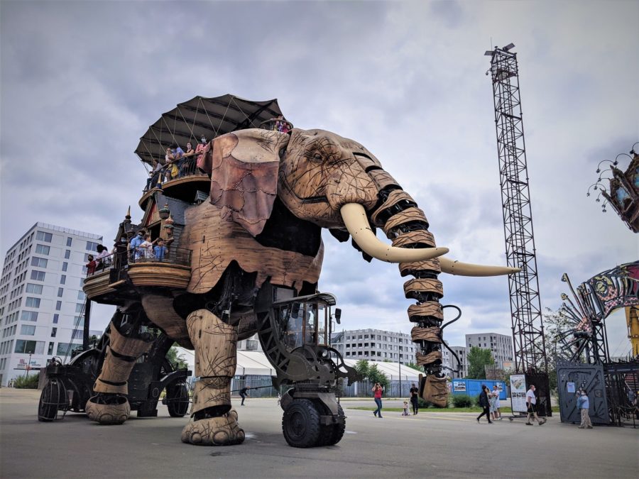El Gran Elefante, máquinas de la isla, El Viaje a Nantes