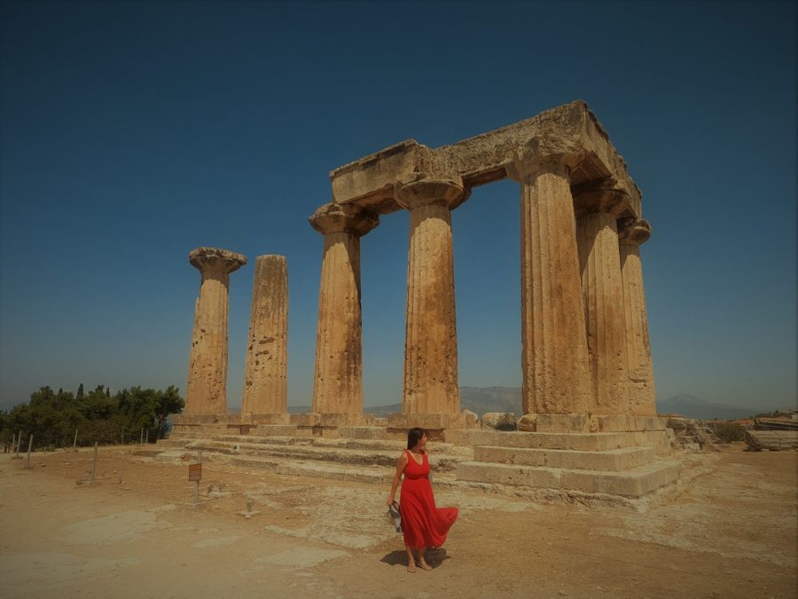 El templo de Apolo, qué ver en Corinto, Grecia