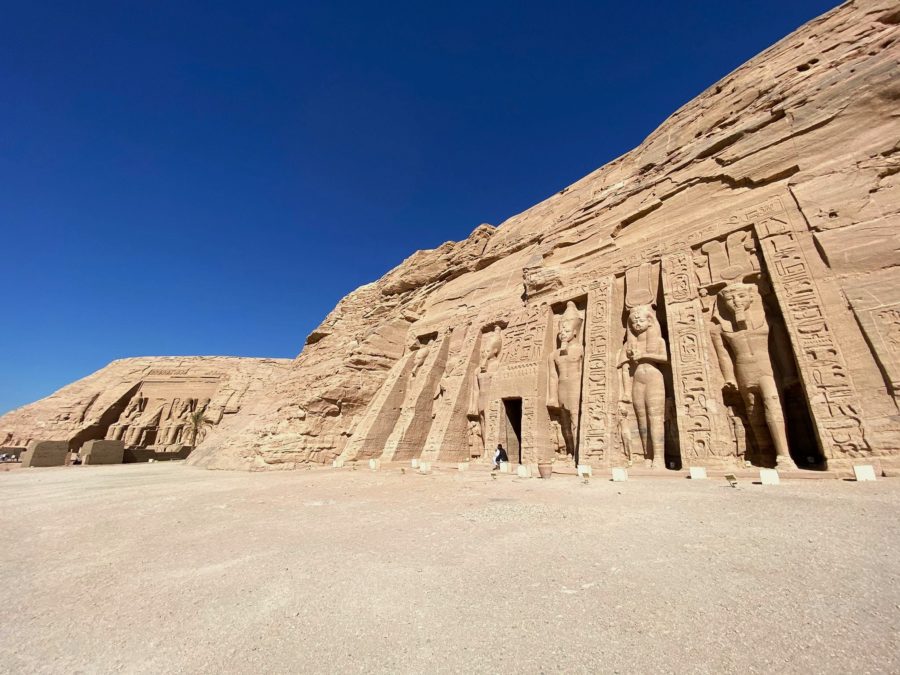 Los templos de Abú Simbel, templo de Nefertari