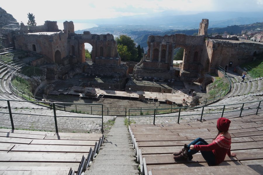 Teatro de Taormina, lugares que ver en Italia